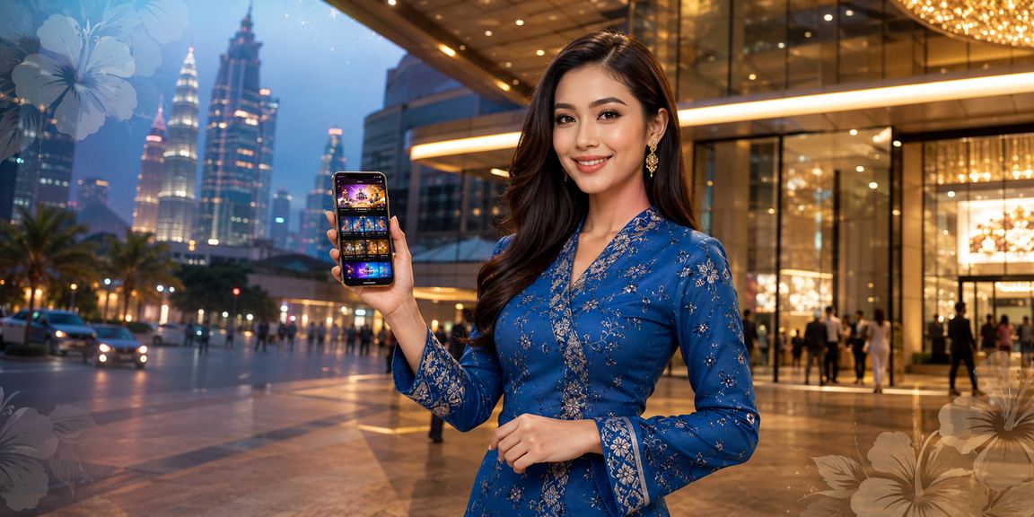 Pengguna Kuala Lumpur menggunakan aplikasi 1100 terkini untuk membuat deposit dalam RM